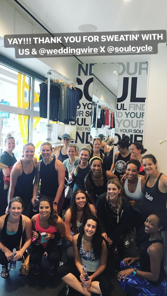 Soulcycle and WeddingWire